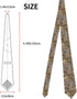 Classic Fashion Men's Camouflage Camo Tree Tie Elegant Charming Polyester Textile Necktie Party Business Date Wedding Formal Neck Tie...
