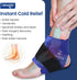 NEWGO Ankle Ice Pack Wrap for Swelling, Ice Pack for Ankle Injuires Reusable Ankle Cold Pack Wrap Hot Cold Therapy Ankle Ice Wrap for Sprained Ank...