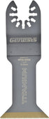 Genesis GAMT531T Universal Quick-Fit 1 3/4" Titanium-Coated Bi-Metal Oscillating Multi-Tool Quick-Release Flush Cut Blade...