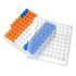 100PCS 2ml Plastic Small Vials with Screw Caps Sample Tubes Cryotubes,PP Material, Free from DNase, RNase, Human DNA...