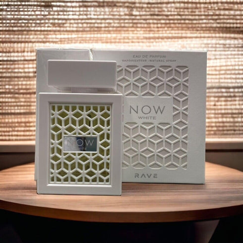 RAVE Now White Eau de Parfum Spray for Unisex, 3.4 Ounce...