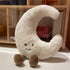 JOSON Sun Shaped Plush Toys, Soft Bedside Sofa Pillows, Used for Home Decoration as Birthday Gifts for Children and Girls (Moon)...