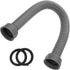 Sink connecting extension drain hose for washing machine water outlet hose drain tubing sink drain flexible hose flexible drain double head plasti...
