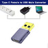 USB C to USB Adapter 2 Pack,Type C Female to USB A Male Converter Block,for Apple Watch iPhone 15 Pro Max Charger Adapter,3.0 Supports Fast Chargi...