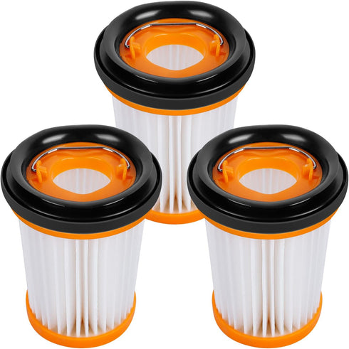 KEEPOW Wandvac Filter Replacement Compatible with Shark WANDVAC Handheld Vacuum WV201 WV200 WV205 WV220, Compare to Part # XHFWV200, 3 Pack...