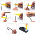 VCE Combo Keystone Punch Down Stand and Mini Wire Stripper Cutter for 90/180 Degree RJ45 Cat5/Cat5E/Cat6/Cat6A RJ11 RJ12 Keystone Jack Modular Cou...