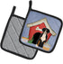 Caroline's Treasures BB2791PTHD Dog House Collection Greater Swiss Mountain Dog Pair of Pot Holders Kitchen Heat Resistant Pot Holders Sets Oven H...