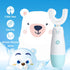 Kids Electric Toothbrush?6 Cleaning Models Toddler Toothbrush Waterproof Battery Powered 360 Automatic Sonic u Shaped Toothbrushes for 2-7 Years O...