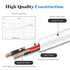 10FT Long Android Charger Cable Fast Charge,USB to Micro USB Cable White,Micro USB 2.0 Cable USB Micro Cable for Samsung Charger Cord Tablet Galax...