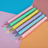 Ddaowanx Colored Gel Pens, 6 Colors Retractable Gel Ink Pens, Pastel Retractable Pretty Journaling Pens, Medium Point 0.7 mm Gift Pens,Cute Highli...