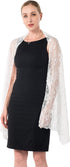 Women’s Lace Shawls and Wraps for Formal Evening Party Dress,Bride Bridesmaid Shawl Veil for wedding...