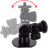 CH114 1/4"-20 Thread Car Camera Mount Holder with 3M Double-Sided Adhesive Base - Universal Car Dash Cam Tripod Permanent Windshield/Dashboard Hol...