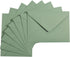 50 Pieces Sage-Green A6 Envelopes Greeting Card Envelopes 6 1/2 x 4 3/4 Inches for 4 x 6 Wedding Invitation Cards, Greeting Cards, Birthday Party ...