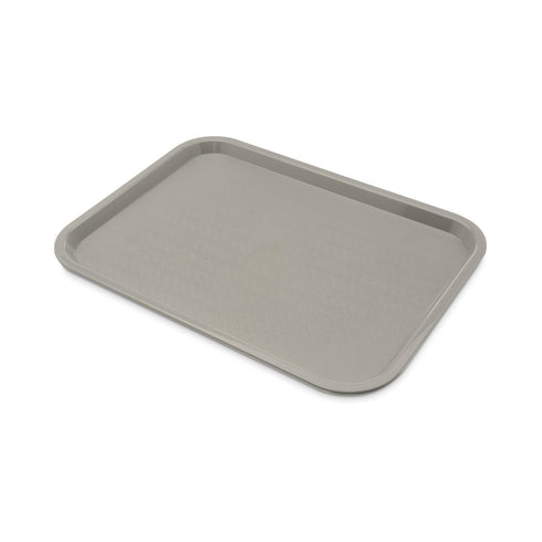 Carlisle FoodService Products CT121623 Café Standard Cafeteria / Fast Food Tray, 12" x 16", Gray...