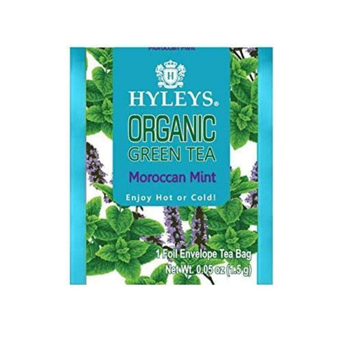 Hyleys Organic Green Tea Acai Berry and Blueberry Flavor - 25 Tea Bags...