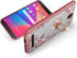 B-wishy for Blu View 2 Case for Women, Glitter Crystal Butterfly Heart Floral Slim TPU Luxury Bling Cute Protective Cover with Kickstand+Strap for...