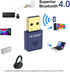 USB Bluetooth WiFi Adapter, Wireless Nano USB Network Adapter for Laptop Desktop PC Wi-Fi Dongle Compatible with Windows 10/7/8/8.1/XP Mac OS X 10...