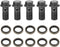 Banjo Bolts Brake Line Fittings Adapter, 5pcs Motorcycle Banjo Bolts & Washers for Brake Caliper Master Cylinder(M10×1mm)...