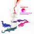 10Pcs Alligator Toy Animal Figure Bath Toys, Color Changing Crocodile Toy, Stress Relief Toys Adults, for Kids 3 Years and up, Water Table Toys fo...