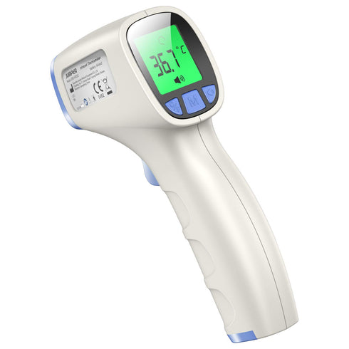 Forehead Thermometer, Non Contact Thermometer for Forehead and Object Surface Measurement with Instant Reading and Fever Warning for Kids and Adul...
