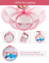 No Leak & Non-Slip Partial Denture Case Retainer Bath Box Cup, Denture Soaking Cup False Teeth Holder Box Case with Strainer Basket and Brush,Dish...