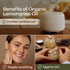 Gya Labs USDA Certified Organic Lemongrass Essential Oil for Diffuser - 100% Pure Natural Organic Lemongrass Oil for Skin, Hair, Natural Aromather...