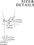 YFN Sterling Silver Caduceus Angel Nursing Themed Stethoscope Pendant Necklace 18"...