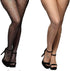 2Pairs Fishnet Stockings Rhinestone High Waist Tights Pantyhose Sparkle Glitter Crystal Small Mesh Stockings(Black & Beige)...