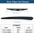Rear Windshield Wiper Arm with Wiper Blade for Cadillac SRX 2010-2016, Cadillac CTS 2010-2014 Rear Windshield Back Wiper Arm Blade Replacement OEM...