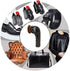 Shoe Buffer Kit Electric Shoe Polisher Brush Shoe Shiner Dust Cleaner Portable Wireless Leather Care Kit for Shoes, Bags, Sofa (Black)...