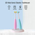 Kids Auto Toothbrush, U31 Sonic Electric Toothbrushes, Food Grade Silicone Soft Bristles, 2 Brush Heads (Pink-Regular)...