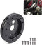 1 PC Car Steering Wheel Base Connector Conversion Gasket, 0.5" 6-Hole to 3-Hole Steering Wheel Hub Adapter, Modified Steering Wheel Quick Release ...