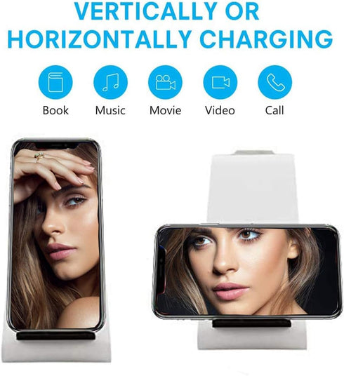 Wireless Charger iPhone,3 in 1 Fast Wireless Charging Station Stand Dock for Apple Watch Ultra/8/7/6/SE/5/4/3/2,Airpods Pro,iPhone 15/15 Pro Max/1...