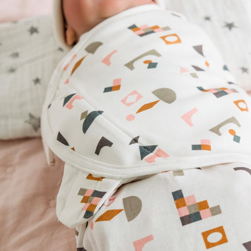 Infant Baby Swaddle Blanket, Safe Infant Sleep Zip Swaddle (ToyBlock Print Sleepsack 1PACK)...