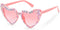 Etercycle Bride Sunglasses, Heart Sunglasses for Bachelorette Party, Fashion Rhinestone Pink Sunglasses For Bride to Be Gift...