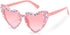 Etercycle Bride Sunglasses, Heart Sunglasses for Bachelorette Party, Fashion Rhinestone Pink Sunglasses For Bride to Be Gift...