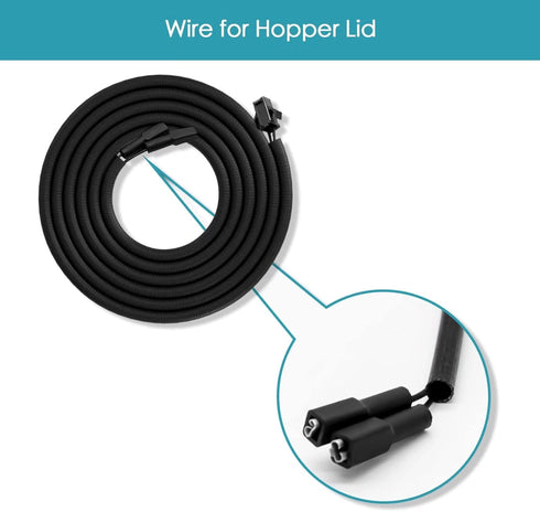 Hopper Lid/Door Switch Kit, Replacement Part for Masterbuilt Gravity Series 560/800/1050 XL Digital Charcoal Grill + Smokers, 1 pc Hopper Lid/Door...