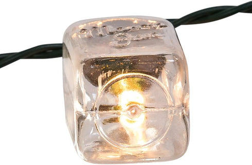 Kurt Adler UL 10-Light Clear Mason Jar Light Set...