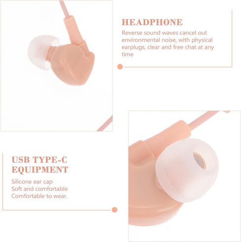 Wired Headphones Elf Earbuds Headphones 3.5mm Earphone Fairys Elves Ear Cosplay Headset Wired Music Headphone for Halloween Wired Earbuds...