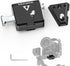 NEEWER Mini V Mount Battery Plate Compatible with DJI RS4 Pro RS3 Pro RS2 RSC2 Gimbal, Quick Release Anti Drop for V Lock & NP-F Battery Compatibl...