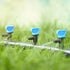 45 Pieces Drip Emitter Garden Flag Irrigation Dripper in 3 Sizes, 1 GPH, 2 GPH, 4 GPH Drip Irrigation Flag Emitter for Garden Watering System...