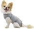LOPHIPETS Girl Dog Shirts Recovery Suit Pajamas for Small Dog Chihuahua Yorkie Teacup Puppy Cat Clothes-Gray Strips/S...