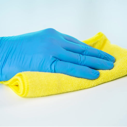 GMG SINCE1988 Disposable Nitrile Gloves, Powder-Free, Latex-Free Safety Glove for Cleaning, Food Handle, or Automotive(Small Size, 100 Pack)...