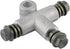 Qiilu ATV 10mm Hydraulic 3 Way Brake Oil Hose Adaptor Pipe Coupling Tee for Motorcycle Motorbike...