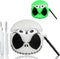 Compatible with AirPods 3rd Generation Case Cover with Cleaner kit, Glow in The Dark Funny Case for Airpod 3 Charging Case Cute 3D Skull Soft Sili...