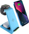 Wireless Charger Stand,YOCUNKER 3 in 1 Qi Fast Wireless Charging Station Dock for Apple Watch7/SE/6/5/4/3/2, Airpods Pro/3/2, iPhone 14/13/13 Pro/...