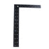 Mtsooning Metal L Square Ruler,90 Degree Right Angle Metric and Inches Ruler, 8 x 12inch Double Sided Ruler, Steel Tempered Measuring Tool for Car...