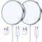 2 Pack Magnetic Wireless Charger for iPhone 15/15 Pro/15 Plus/15 Pro Max 15W Fast Magnetic Charger for iPhone 15/14/13/12 Series and AirPods 3/2/P...