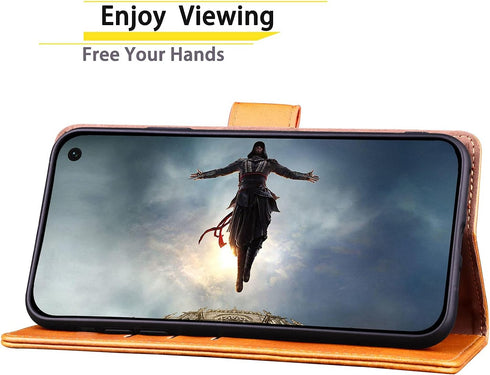 SUANPOT for Samsung Galaxy S10 6.1"(NON S10e,S10+) with RFID Blocking Leather Wallet case Credit Card Holder,Flip Folio Book Phone case Shockproof...
