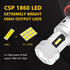 PHINLION H11 H8 H16 LED Fog Light Bulbs, Super Bright 3800 Lumens Fog Lights or DRL Replacement for Cars, Non-polarity, 6000K Xenon White, Pack of...